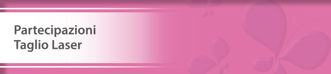 pulsante partecipazioni laser