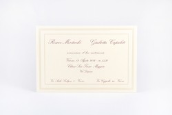 Partecipazione Classica - 08309